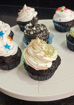 A picture of Chocolate cupcake.