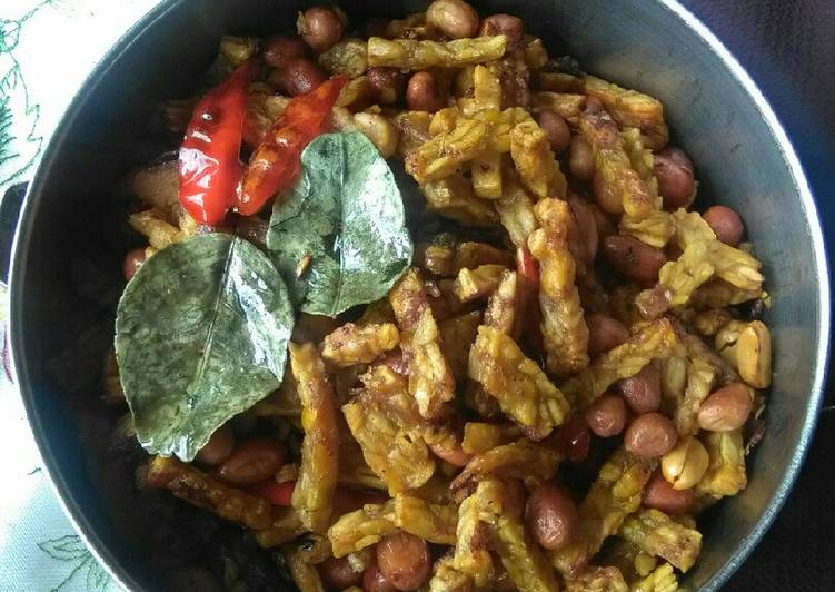 Resep Kering Tempe Pedas Manis, Sempurna
