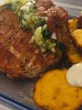 Lomo de cerdo asado