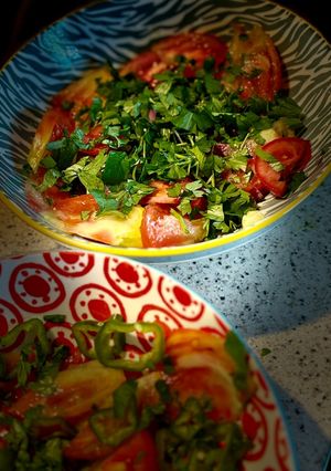 Une photo de Salade d’été en 2 temps