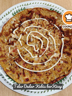 Gambar 👩🍳Telur Dadar Kubis berKicap-500