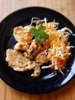 Foto resep Roasted Chicken with Salad