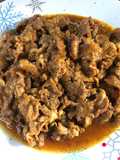 เนื้อโคขุนผัดผงยี่หร่า