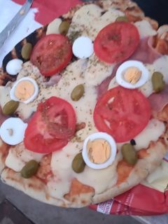 Una foto de Pizza a la parrilla!