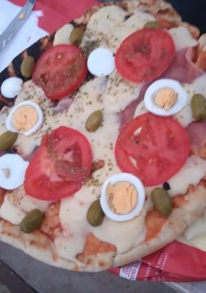 Una foto de Pizza a la parrilla!