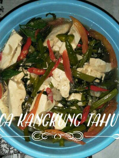 Foto resep Ca kangkung tahu 🍲