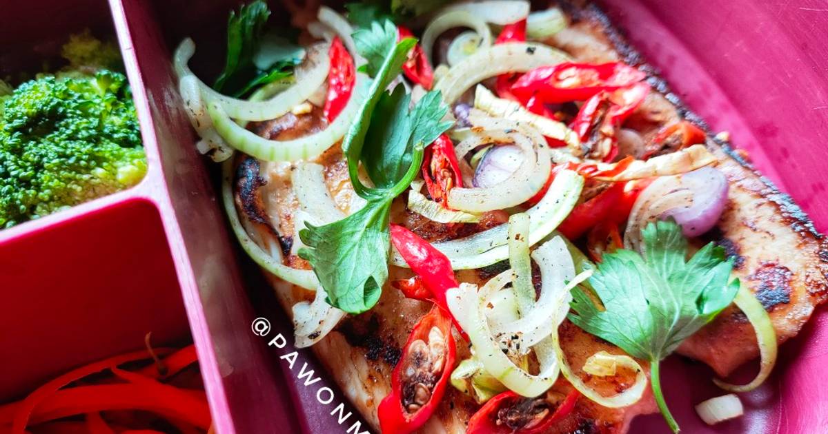 Resep Ikan Tilapia Bakar Bumbu Teriyaki Oleh Pawon Macie Cookpad