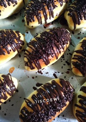 Foto resep Roti Pisang Coklat