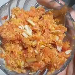 Moong dal ka halwa A picture of Moong dal ka halwa.