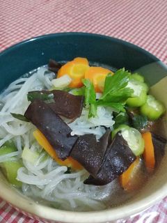 Foto resep Sop Gambas Jamur (oyong)