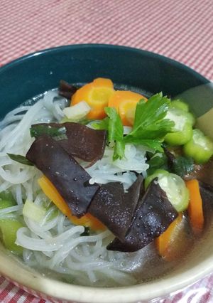 Foto resep Sop Gambas Jamur (oyong)
