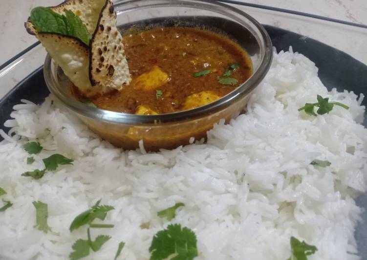 Simple Way to  Paneer Masoor dal Curry