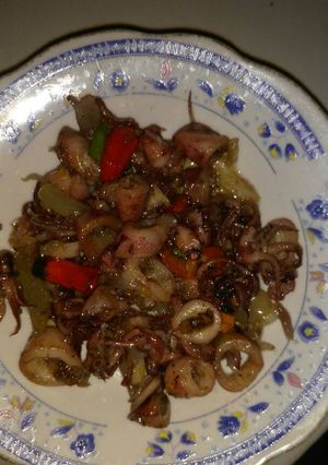 Foto resep Tumis Cumi Asin