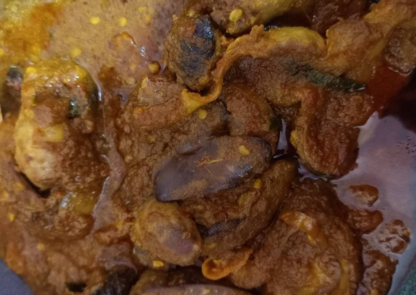 Resep Ati ampela bumbu kuning, Sempurna