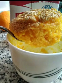 Una foto de Mug cake de naranja