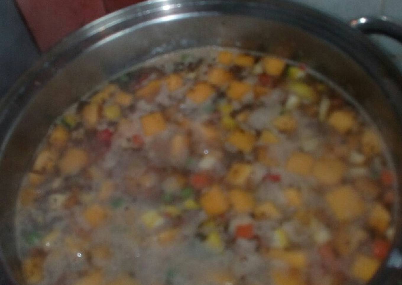 Guisito de lentejas con verduras