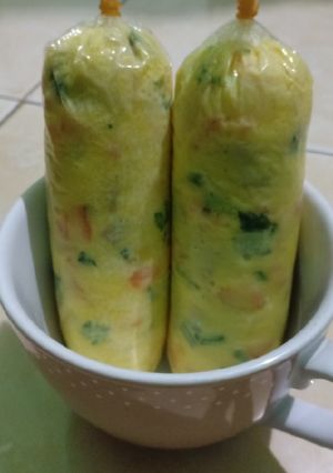 Foto resep Telor gulung isi sosis