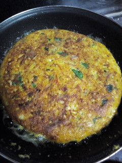 Una foto de Tortilla de arroz sobrado