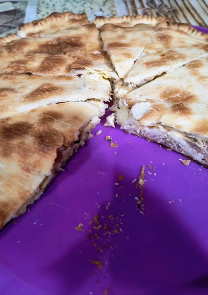 Una foto de Pascualina Rápida de atún queso y toque de provenzal🤤 !!