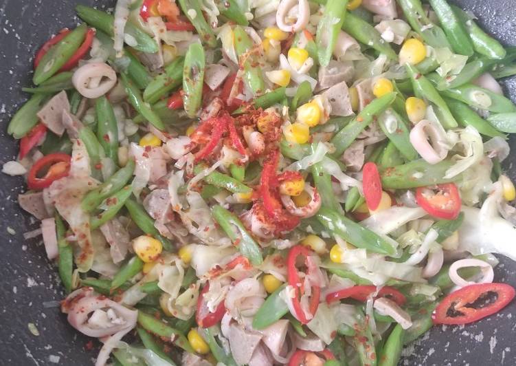 Langkah Membuat Oseng campur campur Lezat