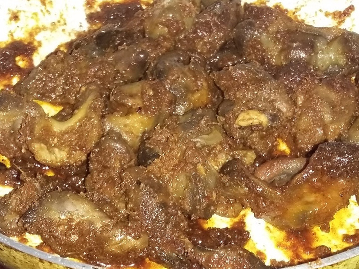 Anti Ribet, Buat Ati Ampela Bumbu Rendang Enak Dan Mudah