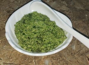 Una foto de Pesto genovés