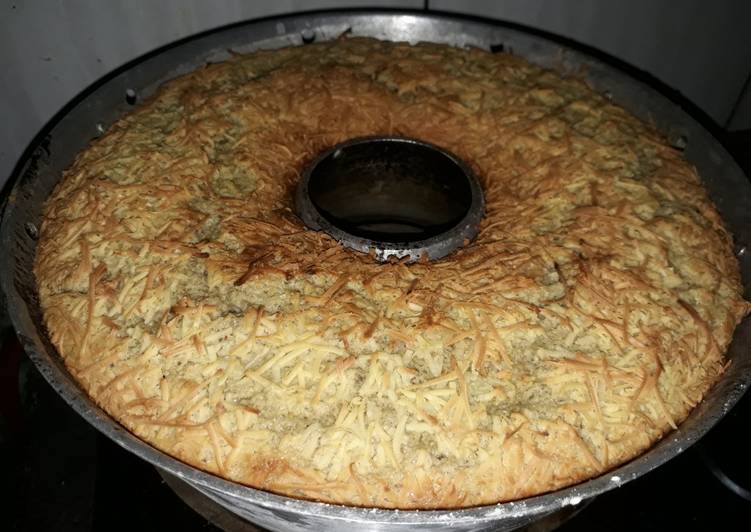 Bolu pisang keju coklat