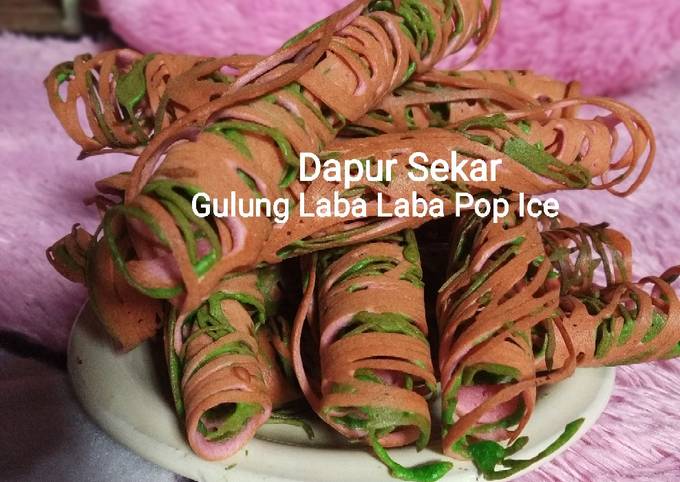 Gulung Jaring Laba-Laba Pop Ice