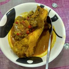 A picture of Chicken pepper soup.