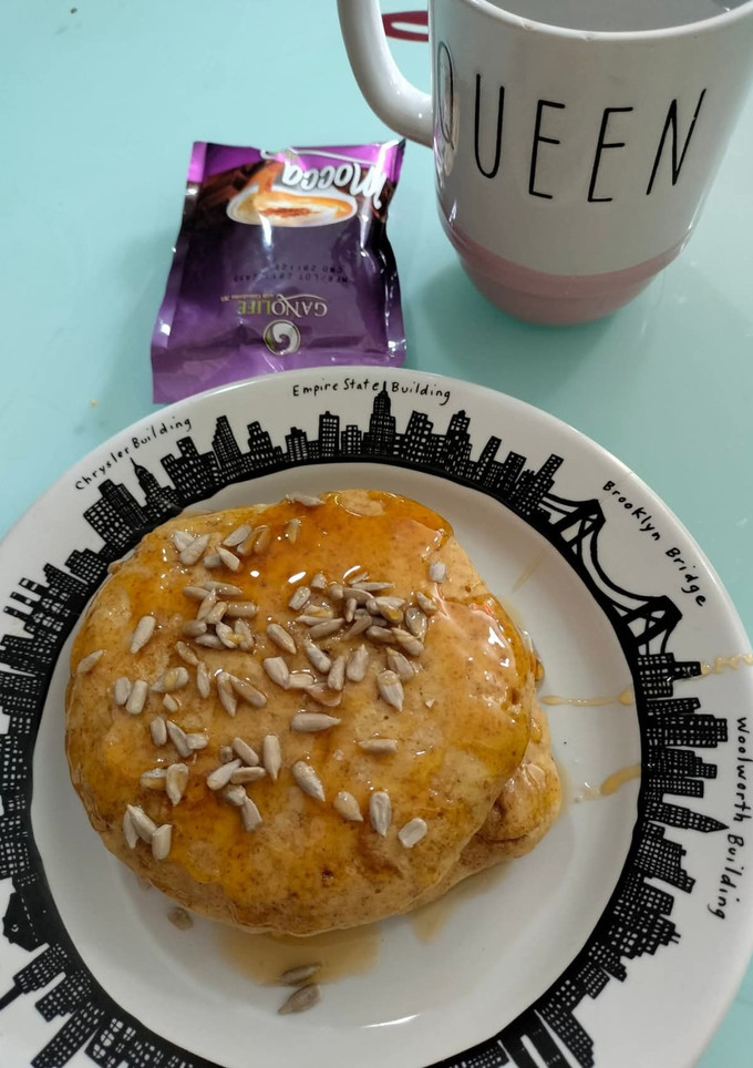 Una foto de Hotcakes de elote integrales