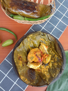 Foto resep Pepes ikan patin