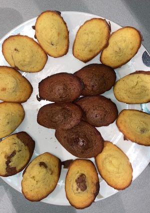 Une photo de Madeleines marbrées