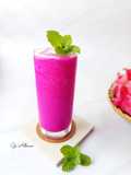 Jus Buah Naga Jeruk Nipis