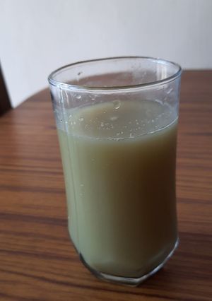 A picture of Sauf(fennelseed) sarbat.
