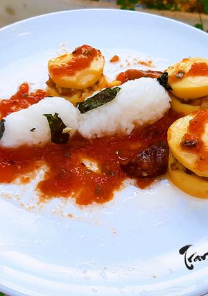 Hình của món Đậu hũ non sốt chua ngọt.