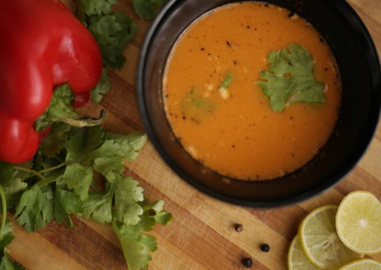 How to Prepare Any-night-of-the-week The Spicy Red Pepper Soup