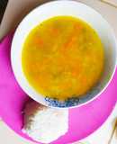 Sopa de avena y quinua
