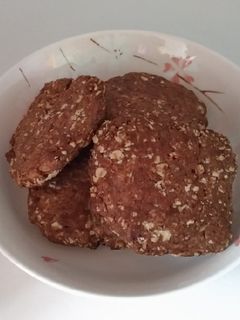 巧克力燕麥餅乾 的食譜成品照片