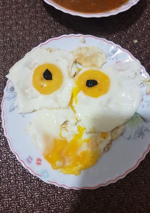 صورة لوصفة بيض مقلي 😂😂😂😂