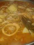 Arroz con calamares bien rico y sencillo