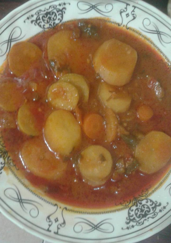 صورة لوصفة الطبيخ اليمني 😋