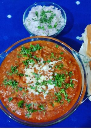 A picture of Pav bhaji.