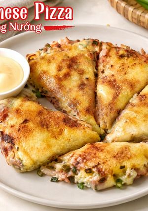 Foto resep Vietnamese Pizza (Bánh Tráng Nướng)
