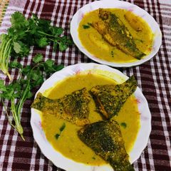 A picture of Mustard Tilapia Fish.