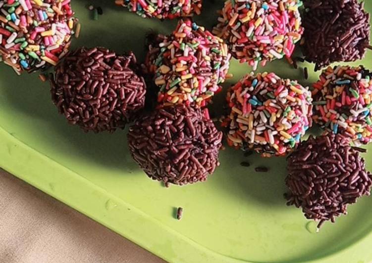 Cara termudah untuk Masak SempurnaBola bola coklat oreo