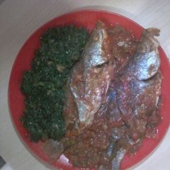 Stewed Nile perch A picture of Stewed Nile perch.