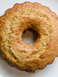 Foto de Bolo de Banana Simples