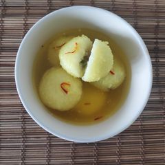 Kesar Rajbhog 😋 A picture of Kesar Rajbhog 😋.