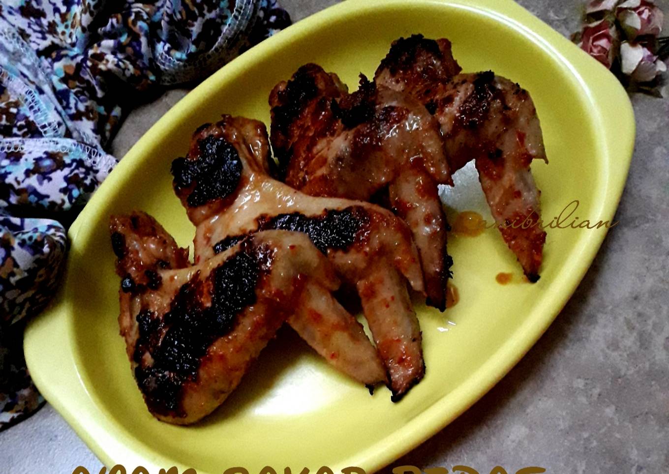 Ayam bakar pedas