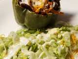 chicken stuffed peppers